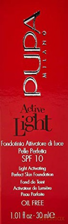 Pupa Active Light Nr. 009 Light Porcelaine - 30 ml