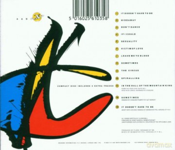 Erasure: The Circus [CD]