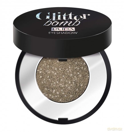 Pupa Glitter Bomb Eyeshadow 02 Fancy Brown