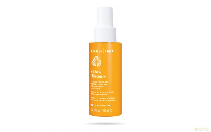 Pupa Hair Glow Essence Glanzspray mit Keratin für alle Haartypen, 100 ml