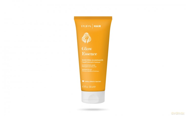 Pupa Hair Glow Essence Maske für glanzloses und behandeltes Haar, 200 ml