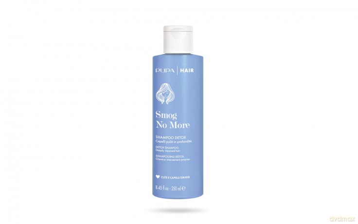 Pupa Hair Smog No More Detox-Shampoo für Kopfhaut und fettiges Haar, 250 ml