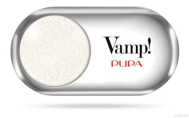 PUPA Kompakter Schatten VAMP! 200 Decklack Sparkling Platinum