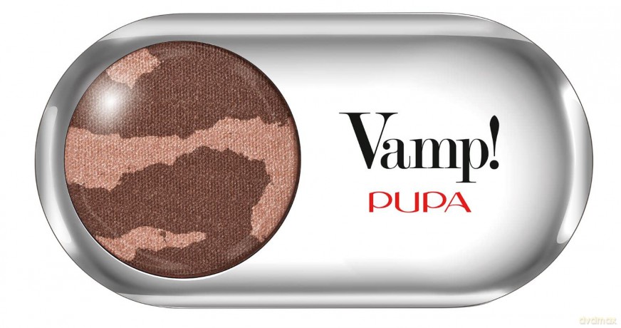 PUPA Kompakter Schatten VAMP! 408 Fusion Brown On Fire