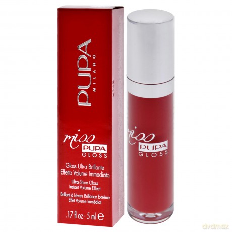 Pupa Lip Gloss Miss N°204 Timeless Coral 5 ml, Preis/100 ml: 239 EUR