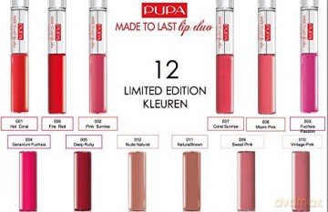 Pupa Made To Last Lip Duo (007 Coral Sunrise)
