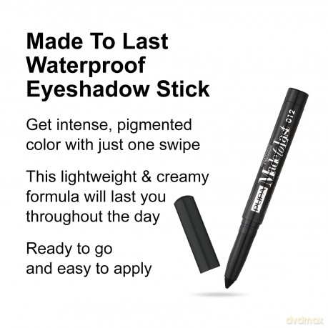 Pupa Made To Last Waterproof Eyeshadow 012 Extra Black