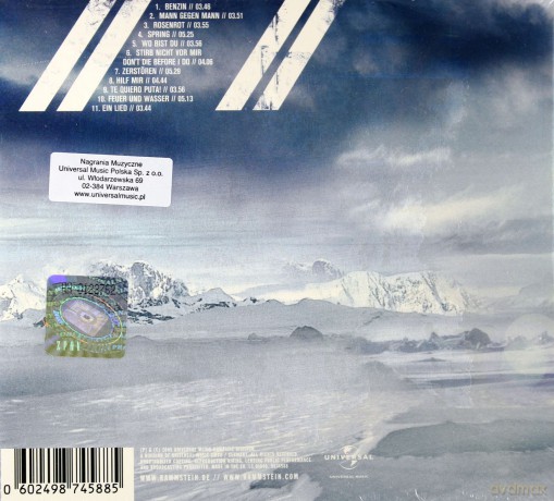 Rammstein: Rosenrot (digipack) [CD]