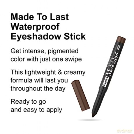Pupa Milano Made To Last Lidschatten Waterproof 006 Bronze Brown für Damen, 0,049 oz 1,45 ml