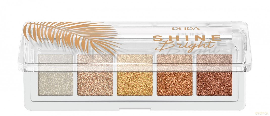 Pupa Shine Bright Eye Palette 001 Sunny Gold