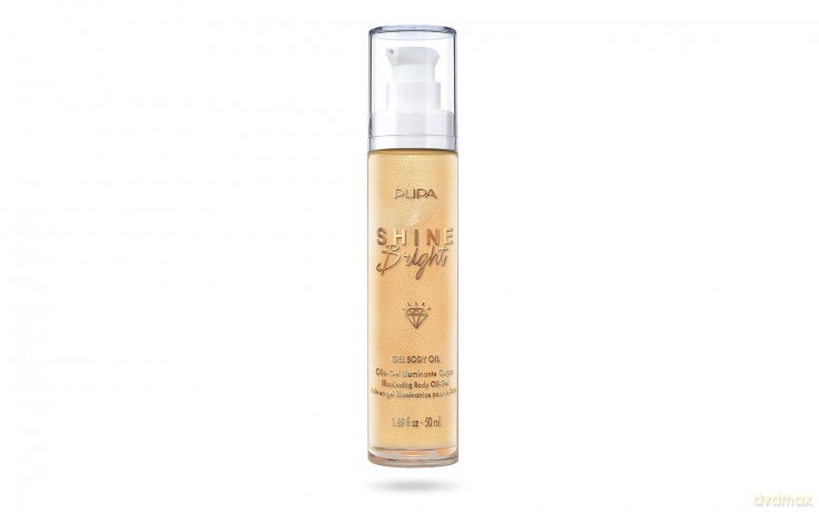 Pupa Shine Bright Gel Body Oil 001 Gold Diamond 50 ml