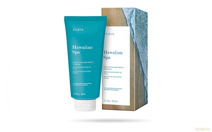Pupa, Hawaiian Spa - Gel Doccia Antifatica, 300 Ml.