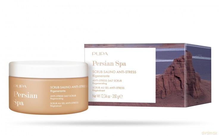 Pupa, Persian Spa - Scrub Salino Antistress, 350 G.
