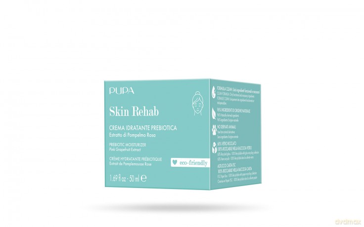 Pupa, Skin Rehab - Crema Idrante Prebiotica, 50 Ml.