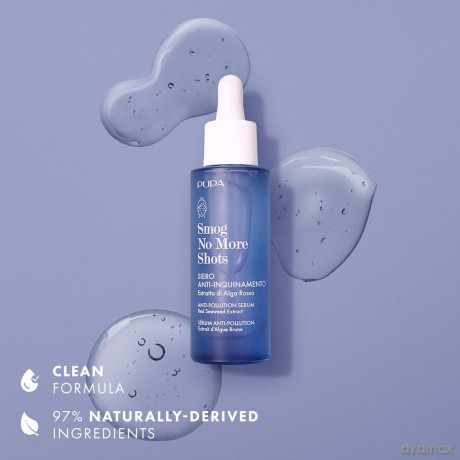 Pupa, Smog No More Shots - Siero Anti-Inquinamento, 30 Ml.