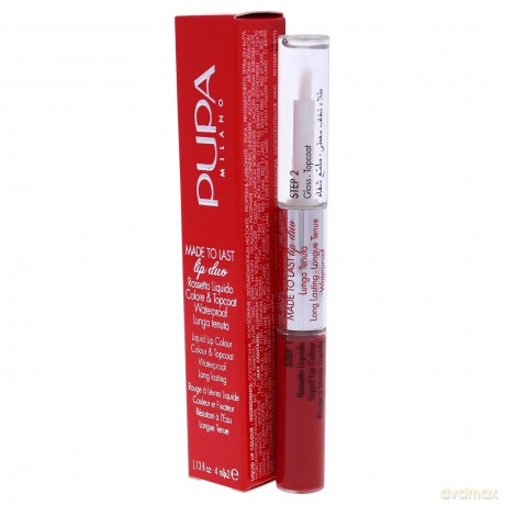 PUPA/Milano Made To Last Lip Duo - Liquid Lip Stick N. 018 Imperial Red, 29 g