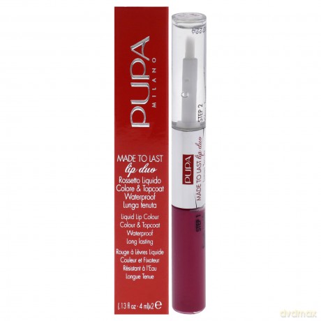 PUPA/Milano Made To Last Lip Duo 004 Geranium Fuchsia, 29 g