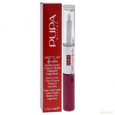 PUPA/Milano Made To Last Lip Duo 004 Geranium Fuchsia, 29 g