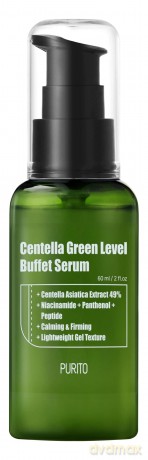PURITO Centella Grün Level Buffect Serum 60ml2 fl oz, Gesichtsserum, Centella Asiatica,Recovery Gesichtsserum,vegan