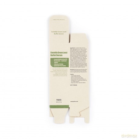 PURITO Centella Grün Level Buffect Serum 60ml2 fl oz, Gesichtsserum, Centella Asiatica,Recovery Gesichtsserum,vegan