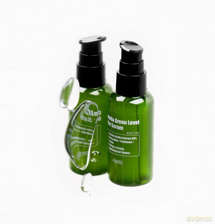 PURITO Centella Grün Level Buffect Serum 60ml2 fl oz, Gesichtsserum, Centella Asiatica,Recovery Gesichtsserum,vegan