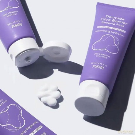 Purito Dermide Cica Barrier Hydra Night Mask Night Mask 80 g