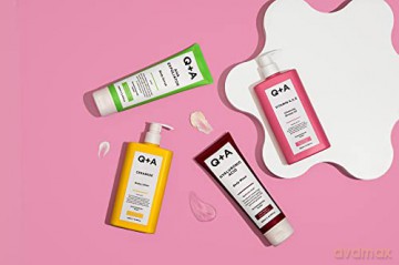Q+A Ceramid Körperlotion, enthält Squalan, Ananas-Ceramide und einen schützenden Zuckerkomplex für ultimative Pflege und Tiefenfeuchtigkeit, 250ml