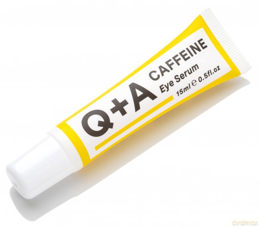 Q+A Koffein Augenserum. Ein Augenserum, das die Blutzirkulation anregt und Schwellungen unter den Augen verringert. 15 ml