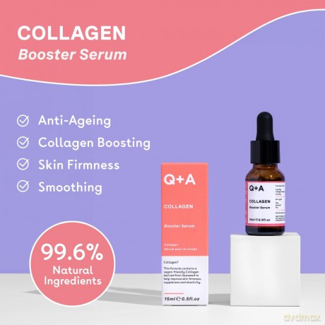 Q+A Kollagen-Booster-Serum, 15 ml