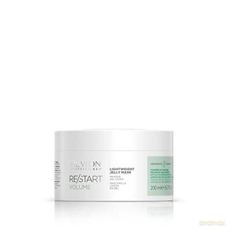 RE/START Volume Lightweight Jelly Mask, 250 ml, leichte Haarmaske für trockenes, feines Haar, Maske spendet Feuchtigkeit ohne zu beschweren, Haarkur gegen Haarbruch