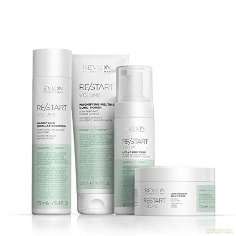 RE/START Volume Lightweight Jelly Mask, 250 ml, leichte Haarmaske für trockenes, feines Haar, Maske spendet Feuchtigkeit ohne zu beschweren, Haarkur gegen Haarbruch