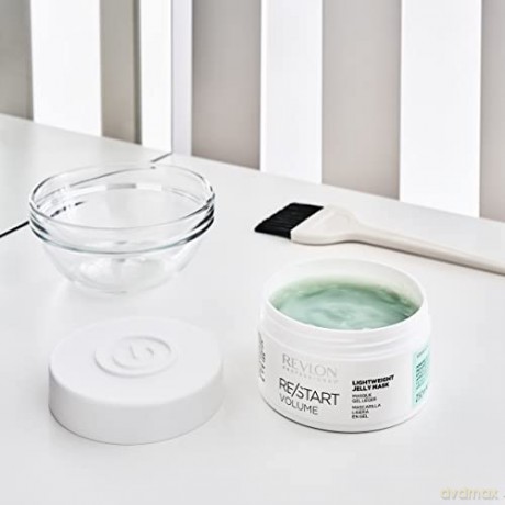 RE/START Volume Lightweight Jelly Mask, 250 ml, leichte Haarmaske für trockenes, feines Haar, Maske spendet Feuchtigkeit ohne zu beschweren, Haarkur gegen Haarbruch