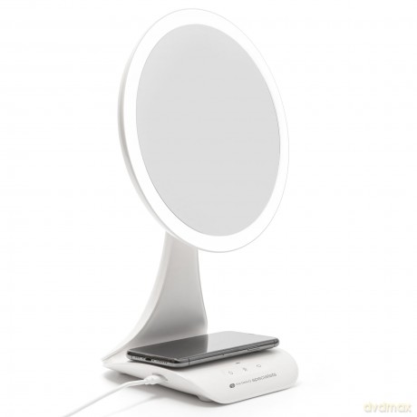 Rechargeable X5 Magnification Mirror with Built-In Charging Station