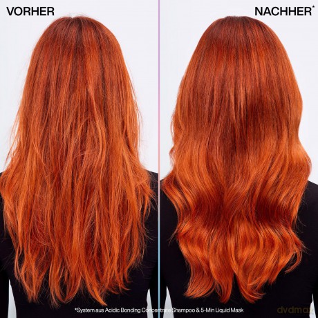 Redken Haarmaske, Pflege-Allrounder mit Zitronensäure und Bonding Care Komplex, Stärkt das Haar und spendet Feuchtigkeit, Vegane Formel, Acidic Bonding Concentrate 5-Min Liquid Mask, 1 x 250 ml