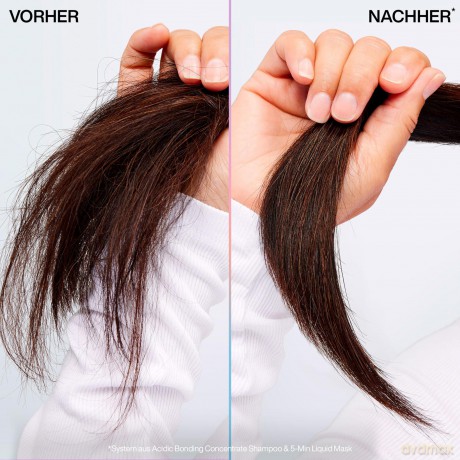 Redken Haarmaske, Pflege-Allrounder mit Zitronensäure und Bonding Care Komplex, Stärkt das Haar und spendet Feuchtigkeit, Vegane Formel, Acidic Bonding Concentrate 5-Min Liquid Mask, 1 x 250 ml