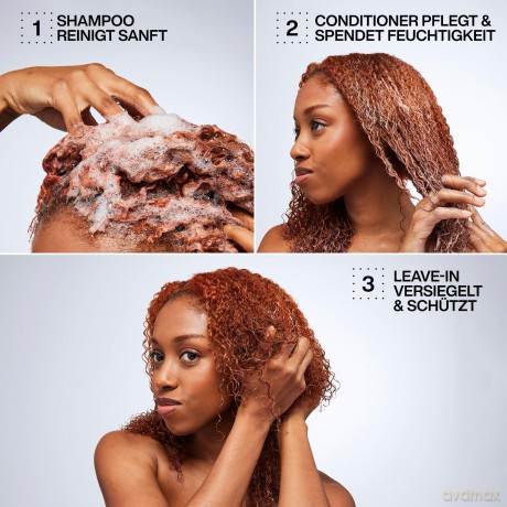 Redken Pflegende Spülung zur Regeneration der Struktur von behandelten, geschädigten Locken, Mit Zitronensäure und Glycin, Silikonfrei, Vegan, Acidic Bonding Curls Conditioner, 1 x 300 ml