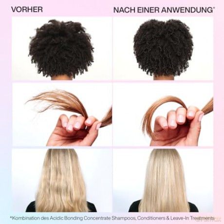 Redken Pflegendes Haarshampoo mit intensivem Schutz vor Farbverlust, Konzentrierte All-In-One Formel, Acidic Bonding Concentrate Shampoo, 1 x 500 ml