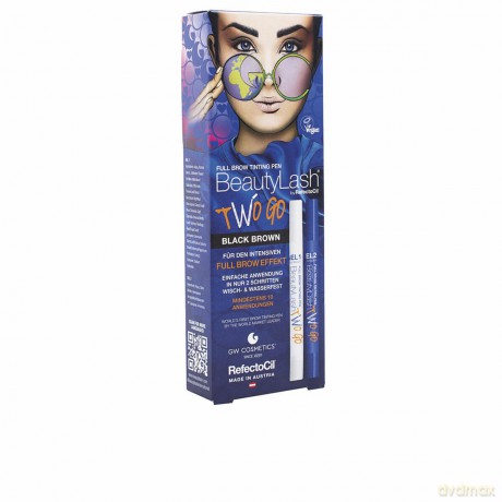Refectocil BeautyLash Wimpernfarbe Two Go Black Brown 2 Stück