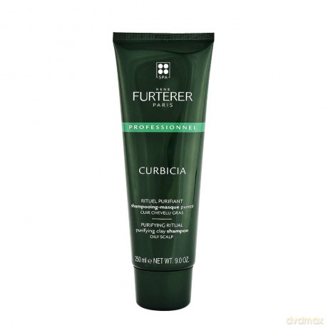 René Furterer Curbicia Purifying Clay Shampoo 250ml - Klärende Shampoo Maske