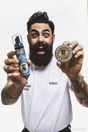 Reuzel Beard Foam, Reduces Beardruff And Itchy Skin, 70 ml