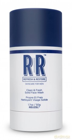 Reuzel Clean and Fresh Solid Face Wash Stick, Deep Hydration, 50 g