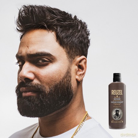 REUZEL Rrefresh No Rinse Bear d Wash - Volume: 200 ml