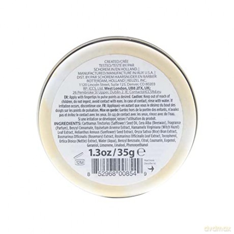 Reuzel Solid Cologne Wood and Spice, Easy to Apply, 35 g