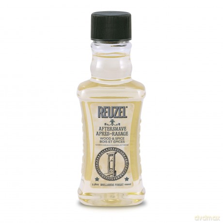 Reuzel Wood and Spice Aftershave, End Your Shave in Style, 100 ml