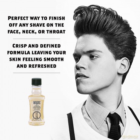 Reuzel Wood and Spice Aftershave, End Your Shave in Style, 100 ml