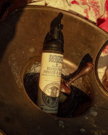 Reuzel Wood and Spice Beard Foam, Deodorizes Beard, 70 ml