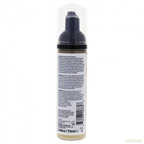 Reuzel Wood and Spice Beard Foam, Deodorizes Beard, 70 ml