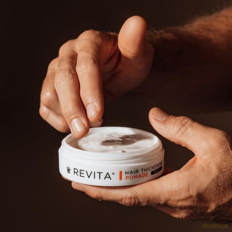 Revita DS Laboratories Haarverdickungssalbe - Styling für dickeres und stärkeres Haar, mattes Finish und mittlerer Halt - Koffein, Biotin und grüner Tee und Bienenwachs (100 ml)
