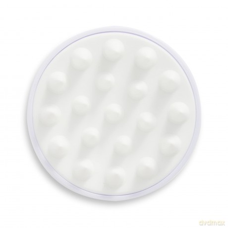 Revolution Haircare Kopfhautmassagegerät, Haarwaschbürste, Silikonborsten regen die Durchblutung an, 64.5g