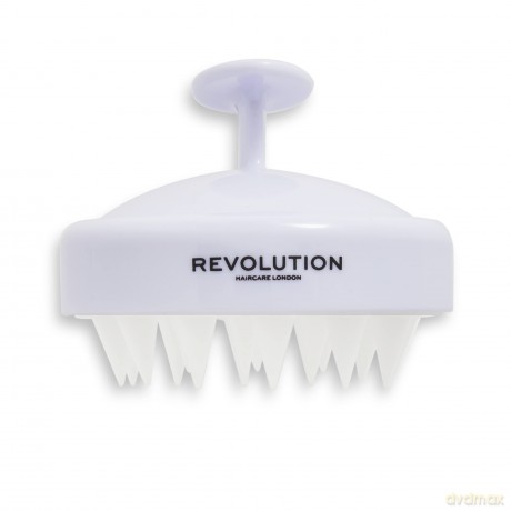 Revolution Haircare Kopfhautmassagegerät, Haarwaschbürste, Silikonborsten regen die Durchblutung an, 64.5g